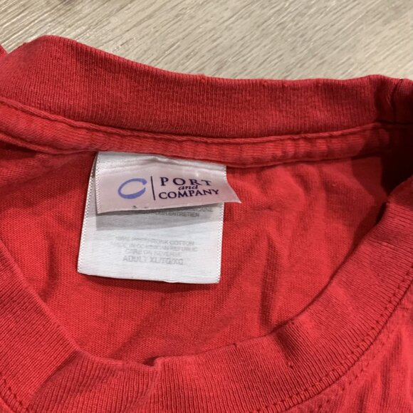 Vintage Y2K Fairfield University Stags Unleashed Week T-Shirt Men's XL Red Deer - Picture 3 of 7